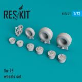 Su-25 wheels set 1:72