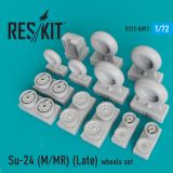 Su-24 (M/MR) (Late) wheels set 1:72