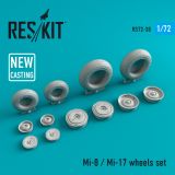 Mil Mi-8/ Mi-17 wheels set 1:72 Mil Mi-8/ Mi-17 wheels set 1:72