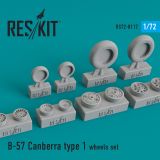 B-57 Canberra type 1 wheels set 1:72