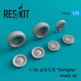 F-104 (A/B/C/D) "Starfighter" wheels set 1:72