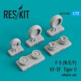 F-5 (F/E/N), KF-5F "Tiger II" wheels set 1:72 F-5 (F/E/N), KF-5F "Tiger II" wheels set 1:72