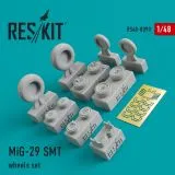MiG-29SMT wheels set 1:48