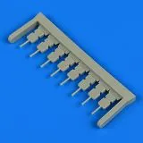 Spitfire Mk.I gun barrels 1:48 Spitfire Mk.I gun barrels 1:48