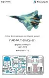Su-57 (T-50 PAK-FA) detail set 1:72