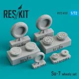 Su-7 wheels set 1:72