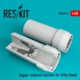 Jaguar exhaust nozzles for Kitty Hawk 1:48 Jaguar exhaust nozzles for Kitty Hawk 1:48