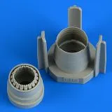 MiG-21MF fighter bomber correct exhaust nozzle 1:72