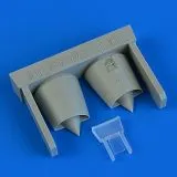 Mirage F.1B air intakes 1:72 Mirage F.1B air intakes 1:72