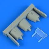 Mirage F.1 air intakes 1:72