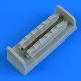 Bf 109G-10 exhaust for Revell 1:48