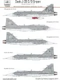 Saab J-39 C/D Gripen - Tigermeet 1:72 Saab J-39 C/D Gripen - Tigermeet 1:72