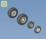 F-14 Tomcat wheels set 1:48