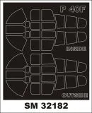 P-40F mask for Trumpeter 1:32