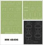 Spitfire Mk.I maxi mask for Tamiya 1:32 Spitfire Mk.I maxi mask for Tamiya 1:32