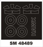 Curtis BF2C-1 Hawk III mask for Freedom 1:48