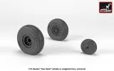 Hawker "Sea Hawk" wheels 1:72 Hawker "Sea Hawk" wheels 1:72