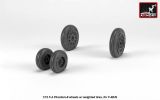 F-4 Phantom-II wheels, early 1:72