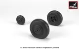 Hawker "Hurricane" wheels 1:72