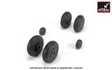 Yak-28 wheels 1:48 Yak-28 wheels 1:48
