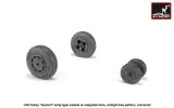 Fairey "Gannet" early type wheels 1:48