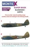 Blenheim Mk.I (RAF) super mask for Airfix 1:72 Blenheim Mk.I (RAF) super mask for Airfix 1:72