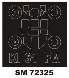 Ki-61-HEI mask for Fine Molds 1:72 Ki-61-HEI mask for Fine Molds 1:72