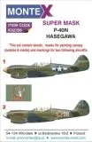 P-40N super mask for Hasegawa 1:32