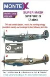Spitfire Mk.IX super mask for Tamiya 1:32