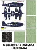F6F-5 Hellcat super mask for Hasegawa 1:32