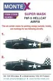 F6F-5 Hellcat super mask for Airfix 1:24