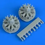 B-26C Marauder engines 1:72