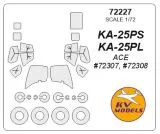 Ka-25 mask for ACE 1:72