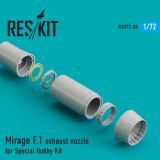 Mirage F.1 exhaust nozzle 1:72 Mirage F.1 exhaust nozzle 1:72