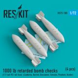 1000 lb bomb (117 tail-951 tail fuze) 1:72