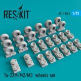 Tu-22М/M2/M3 wheels set 1:72