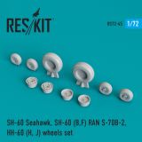 SH-60 Seahawk wheels 1:72 SH-60 Seahawk wheels 1:72