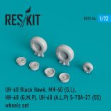 UH-60 Black Hawk wheels 1:72 UH-60 Black Hawk wheels 1:72
