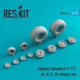 F-111 (A, B, C, D) wheels 1:72