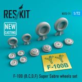 F-100 Super Sabre wheels 1:72