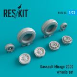 Mirage 2000 wheels 1:72 Mirage 2000 wheels 1:72