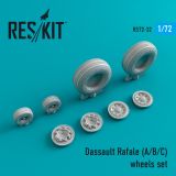 Rafale (A/B/C) wheels 1:72 Rafale (A/B/C) wheels 1:72