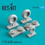 F-35 (A,B) wheels 1:72 F-35 (A,B) wheels 1:72