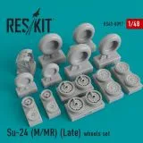 Su-24 (М/ МR) (Late) wheels 1:48 Su-24 (М/ МR) (Late) wheels 1:48