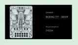 Boeing 777-300ER external details 1:144 Boeing 777-300ER external details 1:144
