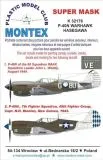 P-40N WARHAWK Super mask for Hasegawa 1:32