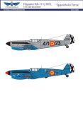 Hispano HA-1112 M1L 'Spanish Air Force' decal 1:32