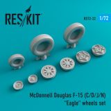 F-15 (C/D/J/N) "Eagle" wheels set 1:72