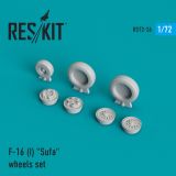 F-16 (I) "Sufa" wheels set 1:72 F-16 (I) "Sufa" wheels set 1:72