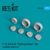 F-16 (B/C) block 25-39 "Fighting Falcon" wheels set 1:72